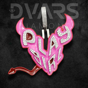 Collar de Joyería Hip Hop Personalizado, Colgante de Lujo con Diamantes VVS Cultivados en Laboratorio, Chapado en Oro sobre Plata de Ley 925, Cadena para Fiestas - Product Image 5