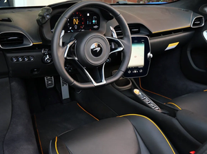 SBM16BEA1SW003920 รถยนต์อุตสาหกรรมเกรด OEM ปี 2025 ไฮบริด สปอร์ต คูเป้ ขับเคลื่อนล้อหลัง เครื่องยนต์ 3.0 ลิตร ทวินเทอร์โบ V6 680 แรงม้า - Product Image 3