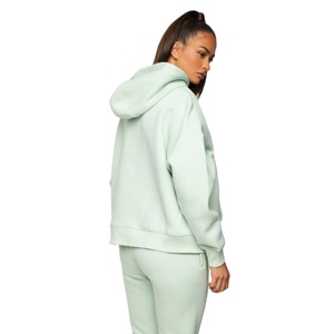 Wholesale Custom Fall 3d logo Puff Print Hoodie No <b>String</b> Custom Womens Puff Print <b>Hoodies</b> - Product Image 3