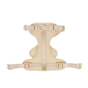 Arnés Ajustable de Nailon para Perros Medianos con Cierre de Hebilla en Color Beige - Product Image 5