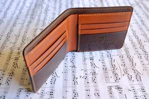 High Quality <b>Men</b> Leather Bi Fold Wallet Slim Genuine Leather RFID Blocking <b>Purse</b> Classic Handmade BFW-0075 - Product Image 3