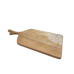 Classic Style Handmade Customized Natural Wooden and Bamboo <b>Chopping</b> <b>Block</b> for Kitchen Use-for Cutting Fruit and Vegetables - Product Image 3