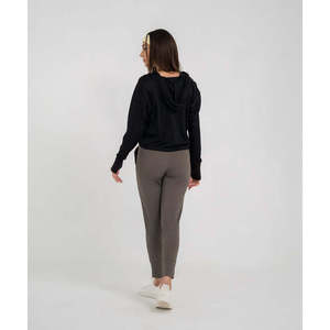 Women's B-Fit Mesh Cropped <b>Hoodie</b> - Product Image 3