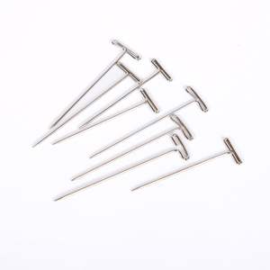 Alfileres en T de disección de rana niquelada, 100 Uds., disección científica, diseño OEM, alfileres de acero, tubo de succión Frazier, instrumento médico - Product Image 5