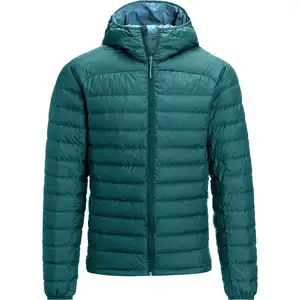 Nouvelle collection 2022 veste à capuche à bulles personnalisée manteau d'hiver à couleurs contrastantes pour hommes vestes rembourrées à la mode