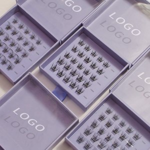 Bộ dụng cụ nối mi giả dạng chùm bán buôn, tự làm, logo tùy chỉnh, nối mi riêng lẻ, bộ dụng cụ nối mi dạng chùm bán buôn - Product Image 1