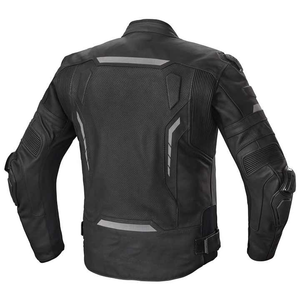 Veste de moto en cuir Stitchmode pour homme et femme, pour la course automobile, avec protection corporelle - Product Image 4