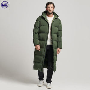 Veste longue en Polyester pour homme, vêtement d'hiver, personnalisé, Design OEM, imperméable - Product Image 2