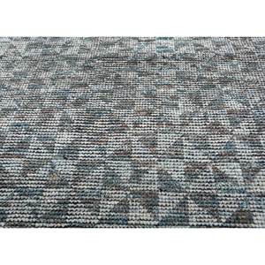 Alfombras de Lana Anudadas a Mano Kairos, Color Marfil, Diseño Abstracto, Estilo Tabriz, para Sala de Estar, 10 mm, Rectangulares, para Pasillo, SKWL-598 - Product Image 3