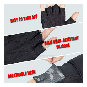 Workout Weightlifting <b>Glove</b> Men And Women Non-Slip Weight <b>Lifting</b> <b>Gloves</b> With Wrist Support - Product Image 6