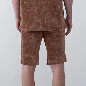 Latest Design <b>Top</b> selling High-Quality Men's Casual wear acid washed Shorts Breathable Summer 100% Cotton Shorts for men - Product Image 5