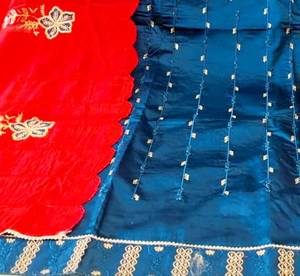 ชุดสูทซาลวาร์ Kameez สไตล์อินเดียชุดปาร์ตี้ระดับพรีเมี่ยมดีไซน์ทันสมัยสำหรับผู้หญิงปักด้วยมือและสวยงามฟรีไซส์ - Product Image 3