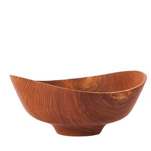 Tazón de Madera Clásico Natural para Servir, Estilo Mid-Century, Tazón Redondo para Ensalada, Vajilla Decorativa, Tazón de Madera 2026, ¡Gran Venta! - Product Image 4