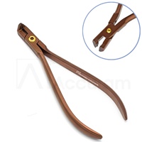 Pince orthodontique manuelle à manche long en acier inoxydable avec coupe-distal de sécurité en carbure de tungstène