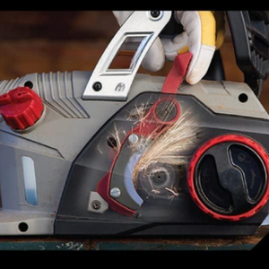 Motosierra Eléctrica de 15A con Barra de 18 Pulgadas, Autoafilable, Lubricación Automática y Tensión sin Herramientas - Product Image 5