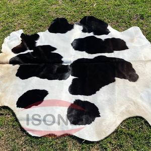 Peaux de vache en cuir véritable de qualité supérieure, marque ISONZ, poils naturels doux et brillants, épaisseur 1,2-2,0 mm, pour ceintures, meubles et sacs à main - Product Image 3