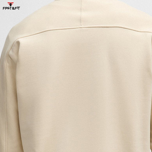 Sweat-shirt d'hiver de qualité supérieure à prix raisonnable, best-seller, en tissu polaire polyester/coton uni teint numérique, logo personnalisé - Product Image 5