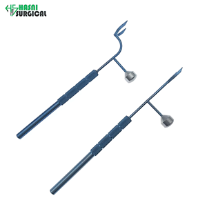 Marqueur d'axe de gravité ophtalmique en titane pour l'alignement pré-chirurgical de l'œil - Product Image 1