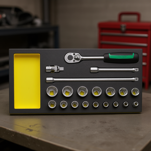 Ensemble de cliquet Stahlwille 3/8'' avec 20 douilles TCS et accessoires - Product Image 3