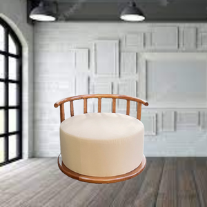 Modern Simple Luxury Round <b>Sofa</b> <b>wooden</b> <b>Frame</b> Living Room Furniture Original From Indonesia - Product Image 6