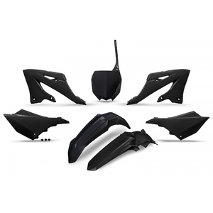 Kit in Plastica Nera XFUN per Yamaha YZ 125 2022-2025 Accessori Moto Modello YAKIT324001-6663 - Product Image 1