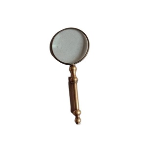 Lupa de Mano Marina de Latón Antiguo, Estilo Astrologo y Náutico - Product Image 1