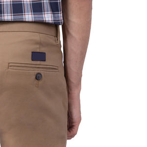 กางเกงชิโนของผู้ชายผ้าลูกฟูกกระเป๋าด้านข้างผ้าลูกฟูกแบบตรงสีกากี Colour ใส่สบายทุกฤดูกาล - Product Image 5