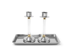 Nouveauté, ensemble de bougeoirs de Noël uniques en acrylique écologique pour mariage, fête, décoration de la maison - Product Image 5