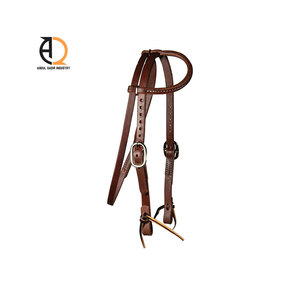 Harnais équestres réglables pour l'extérieur, personnalisation acceptée, bride en cuir pour chevaux - Product Image 6