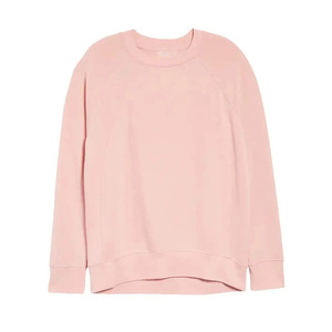 Venta al por mayor de sudaderas con capucha personalizadas de las mujeres de alta calidad liso de gran tamaño de cuello redondo de invierno de algodón polar transpirable sudaderas - Product Image 1