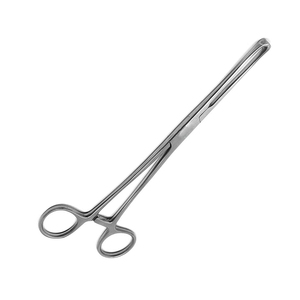 Tisu bedah Allis penjepit forsep dengan Tang pengunci bergigi alat usus dokter hewan besi tahan karat. - Product Image 1