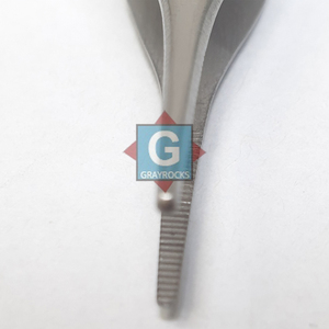 Fórceps de vendaje de tejidos, fórceps hamostáticos para mosquitos, 12,5 cm, vestidores, instrumentos quirúrgicos, Adson, acero inoxidable, CE PK - Product Image 3