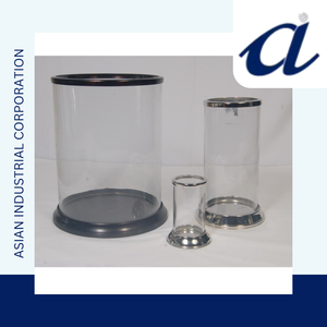 Bougeoir en verre de vente chaude avec un bougeoir de style vintage fait à la main conçu unique pour la décoration de table à manger - Product Image 3