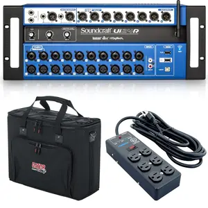 Preço atual. Soundcraft Ui24R Mixer Digital com 24 entradas com Wi-Fi + Controle por App + Gravação