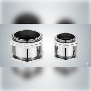 Presse-câble en laiton robuste à compression simple, haute demande, filetage AE4 M20, IP65, nickelé, pour câble de 14 à 21 mm - Product Image 4