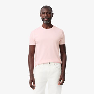 Moda al aire libre estilo Casual Slim Fit algodón Hombre Camisetas de alta calidad de manga corta Camisetas cuello redondo de los hombres - Product Image 1