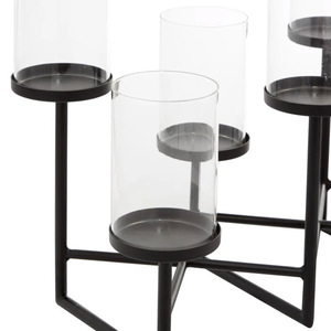 Soporte de vela de metal antiguo más vendido, soporte de pilar de hierro de color y tamaño personalizado para el hogar y la Navidad - Product Image 4