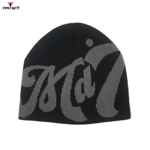 Gorros de Invierno Unisex Personalizados al por Mayor, Transpirables, Impermeables, de Tela de Forro Polar de Algodón, con Bordado 3D, Multicolores - Product Image 1