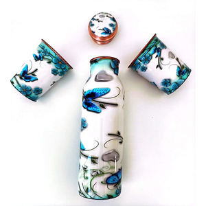 High in Demand Hammered Copper <b>Bottle</b> with High Quality Pure <b>Metal</b> Copper <b>Water</b> <b>Bottle</b> - Product Image 1