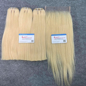 Cheveux blonds non traités idéaux pour le tressage et les extensions faites à la main - Product Image 2
