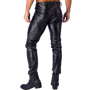 กางเกงหนังสำหรับผู้ชายกางเกงหนังแห้งเร็วทำจากโรงงาน - Product Image 5