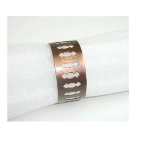 ห่วงรัดผ้าเช็ดปากทองแดงอุปกรณ์เสริมสำหรับบาร์คุณภาพสูงดีไซน์เนอร์แบบพรีเมี่ยม - Product Image 1