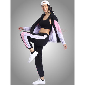 Chándal de Jogging de moda para mujer con capucha de bolsillo de canguro y Joggers ajustados Chándal de Jogging para mujer - Product Image 6