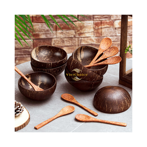 Bol en noix de coco de haute qualité, durable, en coquille naturelle, pour un usage quotidien - Product Image 5