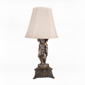 Lámpara de escultura Vintage hecha a mano, dos clásicas de Europa, permite una gran opción de iluminación para cualquier habitación, precio barato, TBL-07 - Product Image 1