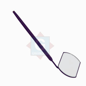 Espejo de extensiones de pestañas de acero inoxidable de forma rectangular de etiqueta privada para comprobar pestañas - Product Image 2