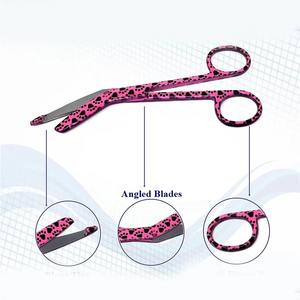 กรรไกรตัดผ้าพันแผลแบบใช้ครั้งเดียวสำหรับพยาบาล  รับผลิตตามแบบ (OEM)  กรรไกรตัดผ้าพันแผลแบบใช้มือ - Product Image 2