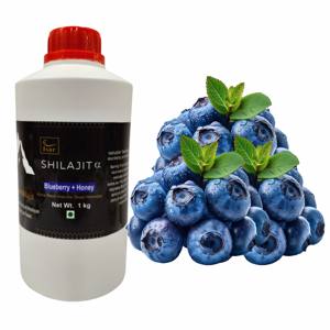 100% Original Himalayan Shilajit resina de alta calidad ácido fúlvico rico sabor a arándano 1kg contenedor de plástico al vacío empaquetado - Product Image 1