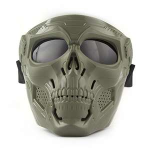 <span class=keywords><strong>Masque</strong></span> Intégral en Forme de Crâne pour <span class=keywords><strong>Moto</strong></span>, Randonnée, Cyclisme, Lunettes Coupe-Vent UV400 pour Sports, Extérieur, Voyage, Pêche - Product Image 3