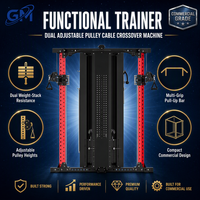 Máquina de Entrenamiento Multifuncional Comercial de Una Sola Estación para Gimnasio, Fitness y Entrenamiento de Fuerza, Equipo de Ejercicio FTS Glide